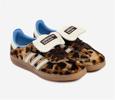 adidas leopard sambas.